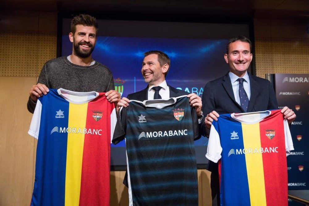 OFICIAL: El Andorra de Piqué ocupará la plaza del Reus en Segunda B. EFE