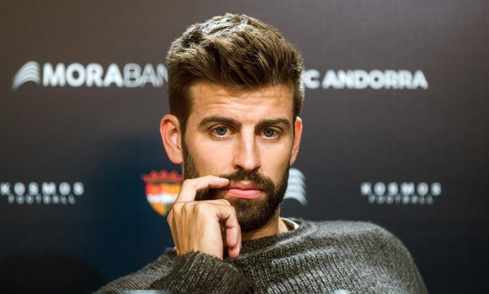 Piqué pone al Andorra en órbita en redes sociales. EFE