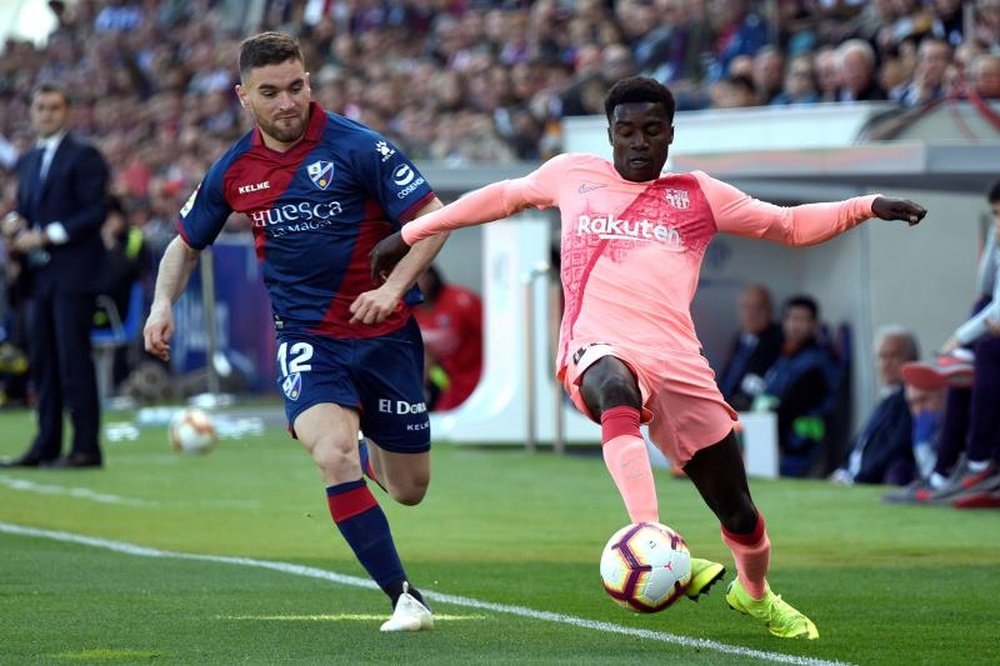 Moussa Wagué vers la Ligue 1. EFE
