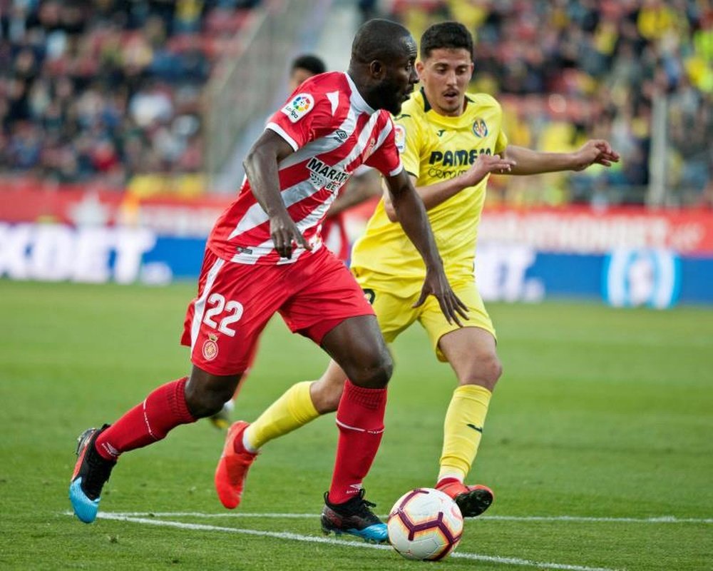 Seydou Doumbia no cuajó en el Girona. EFE