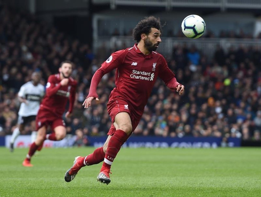 Mo Salah will be hoping to bag his twentieth league goal of the season against lowly Cardiff. EFE
