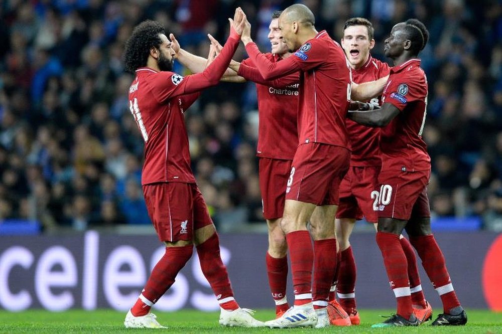 O Liverpool carimbou a passagem às meias-finais com vitória sobre o FC Porto. EFE