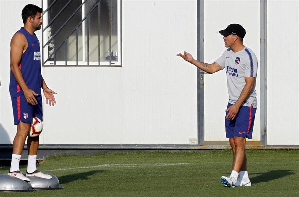 Simeone se mostró comprensivo con Diego Costa. EFE/Archivo