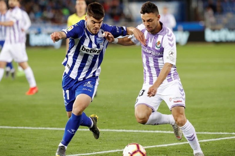 Alavés y Valladolid, los que mejor lo hicieron tras el Getafe. EFE