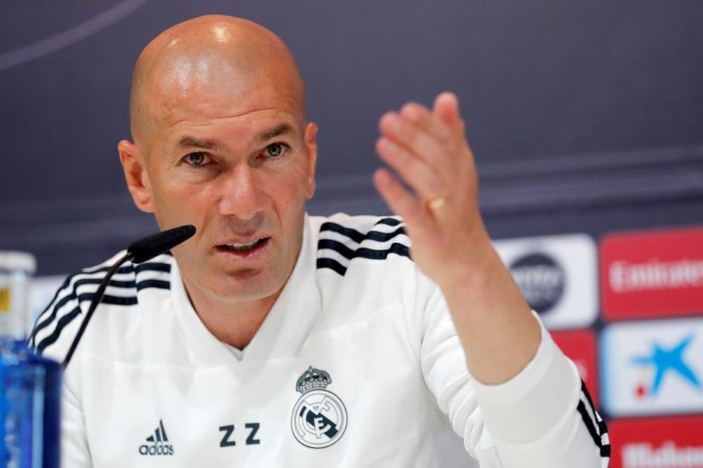 Zidane a été clair. EFE