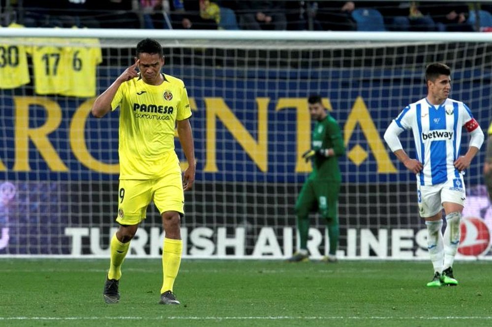 Bacca confirmó la ausencia de positivos en el Villarreal. EFE