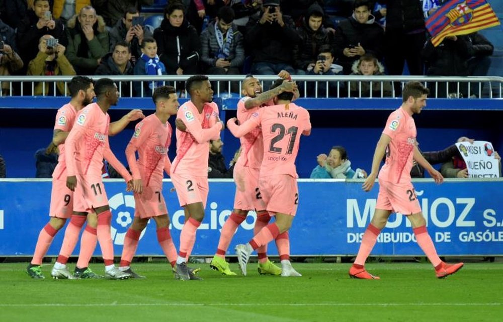 Barça could lift their 26th league title on Saturday if they beat Levante. EFE
