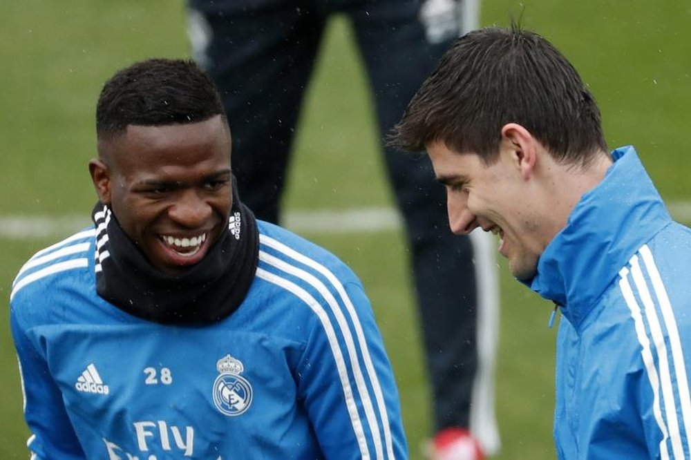 Vinicius Junior reviewed his time as a Madrid player. EFE