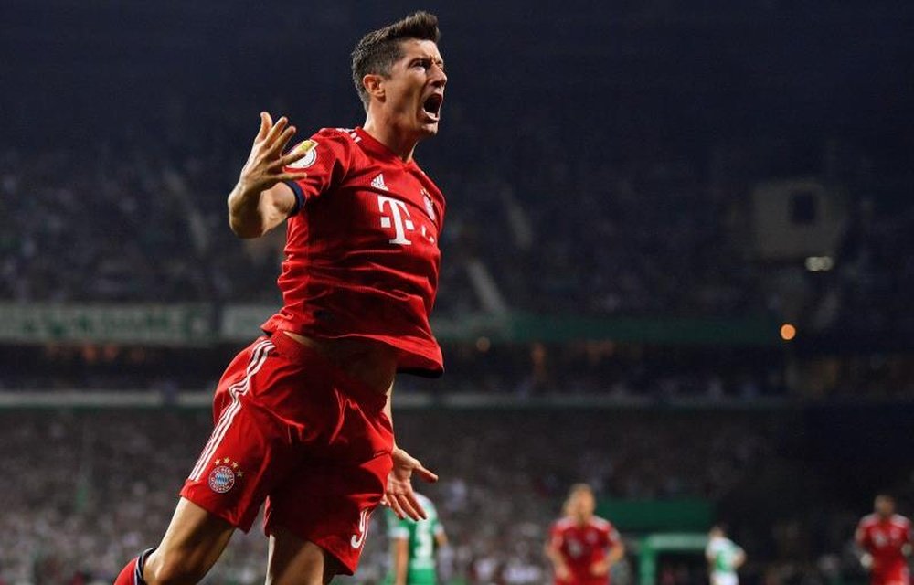 Robert Lewandowski may be leaving Bayern at the end of the season. EFE