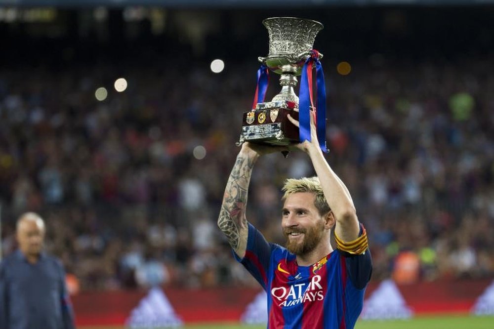 Repassamos a carreira de Messi no Barcelona. EFE