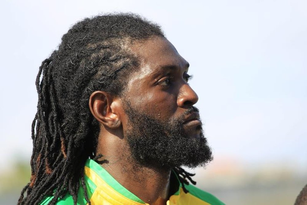 Adebayor is once again without a club. EFE/Archivo