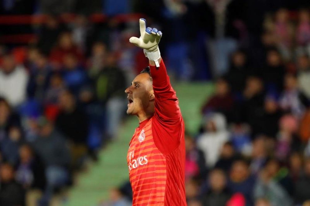 PSG have seen a bid for Keylor Navas rejected. EFE