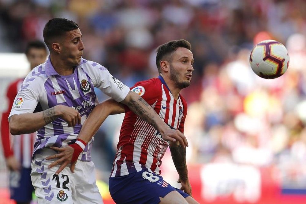 Atlético de Madrid - Valladolid: onzes iniciais confirmados. EFE