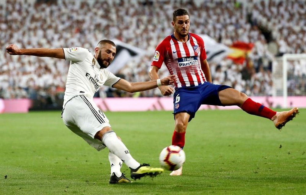 Les compos probables du match d'International Champions Cup entre le Real et l'Atlético. EFE