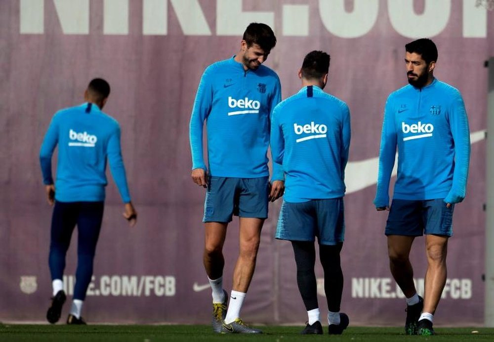 Un duro examen para los 'mayores' del Barça. EFE