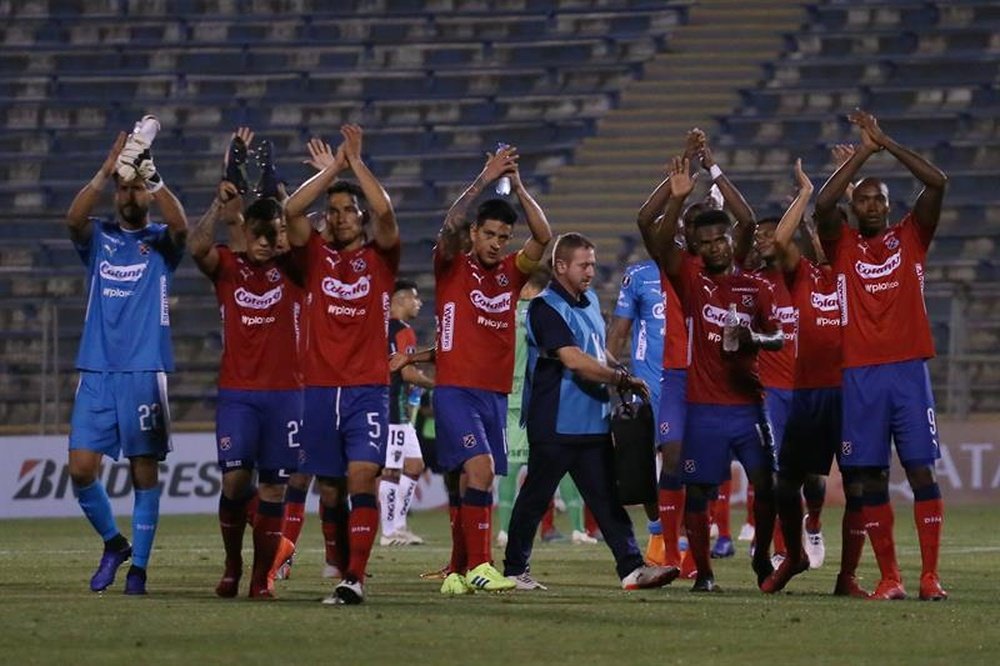 Independiente Medellín ganó en el campo de Pasto. EFE
