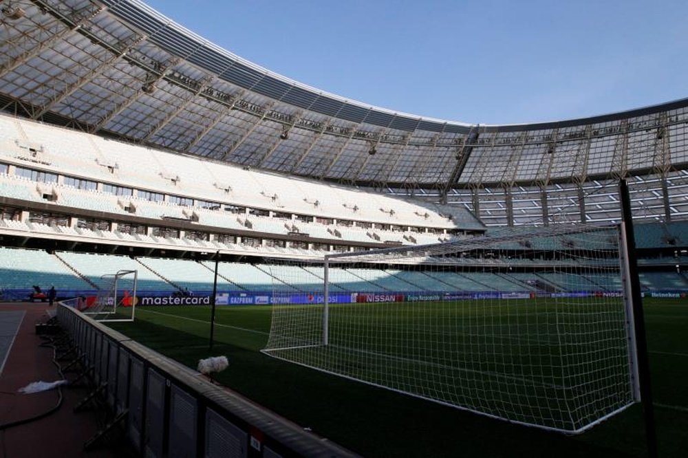 La ridícula razón de la UEFA para explicar el lío de Bakú. EFE