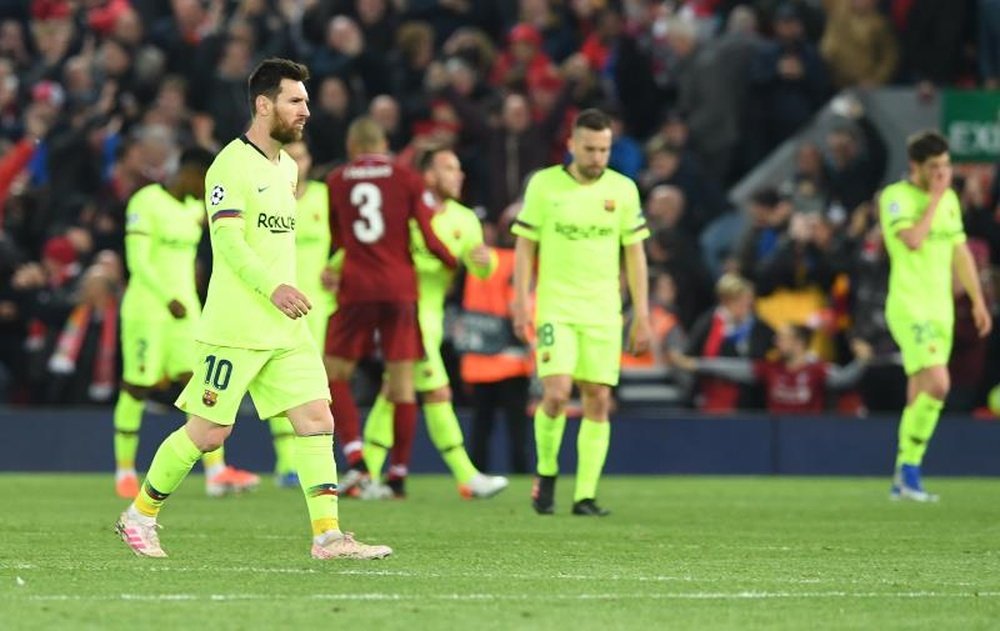 Barcelona still have not got over their Champions League elimination. EFE