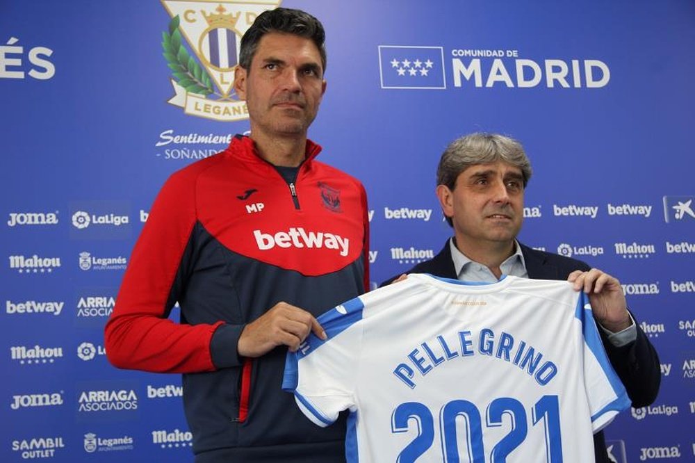 Pellegrino renovó con el Leganés. EFE