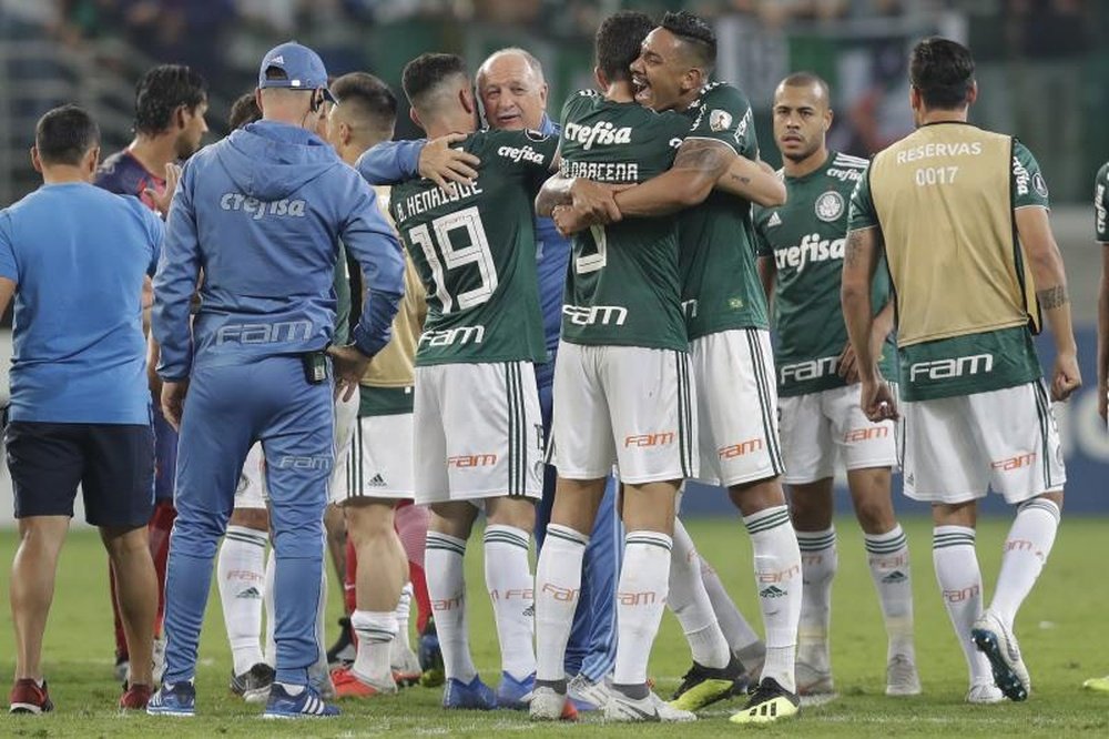 Palmeiras venció por 1-0 a Internacional. EFE