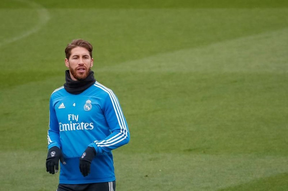 Ramos reportedly wants to leave Real Madrid this summer. EFE/Archivo