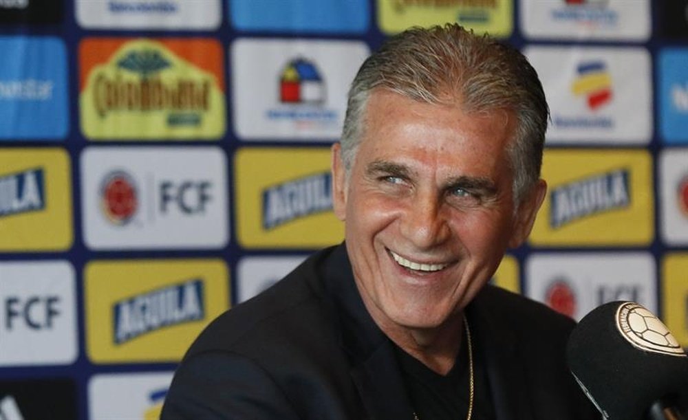 Queiroz prometió que Colombia jugará para la gente. EFE