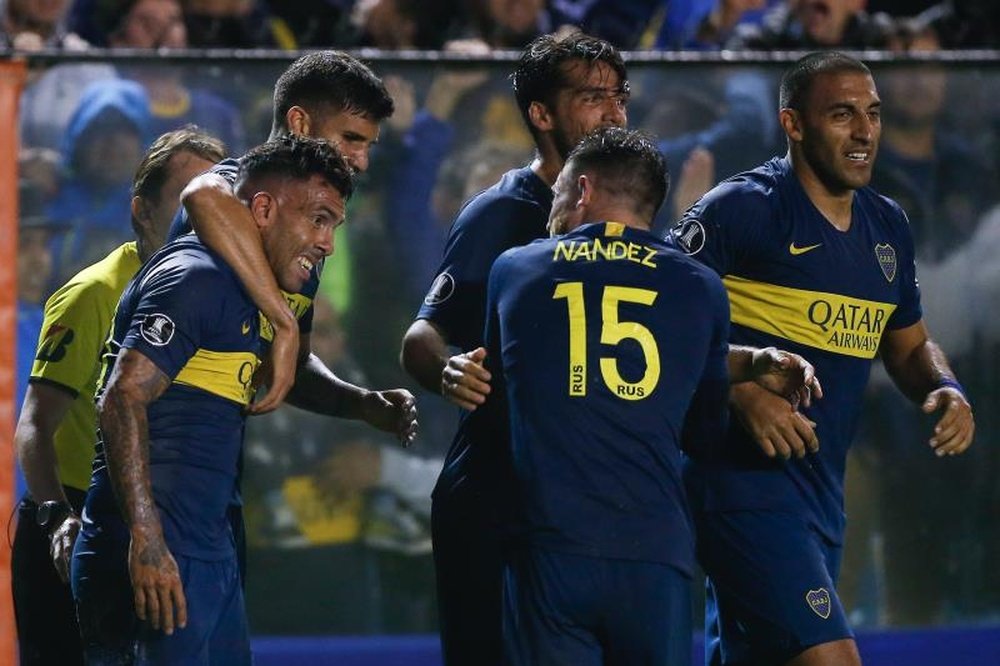 Novedades en la alineación de Boca. EFE