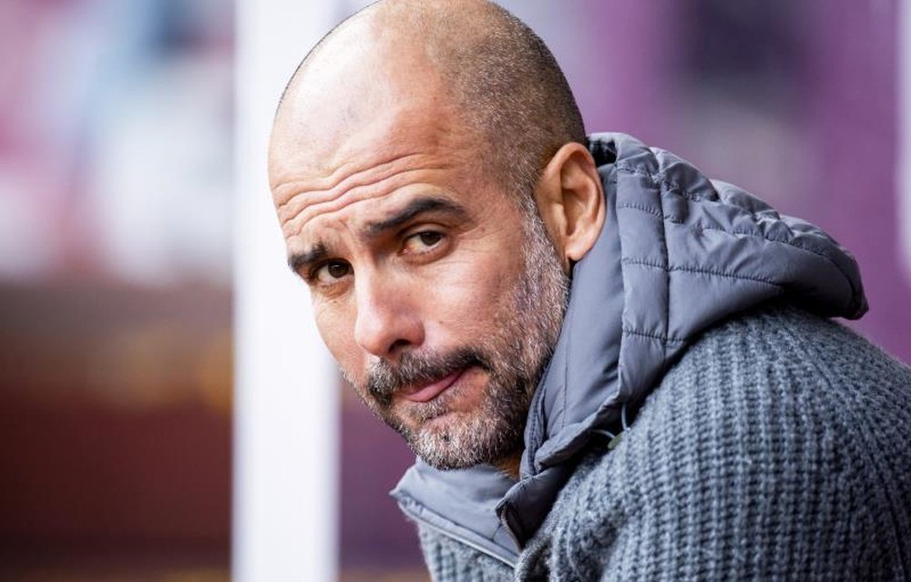 Guardiola denies rumours about his potential arrival to Juventus following Allegri's departure. EFE