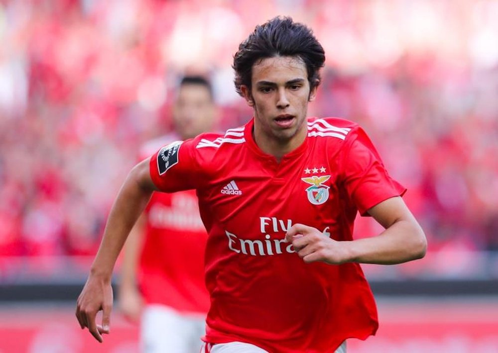 Joao Felix is set to join Atletico Madrid in the coming days. EFE/EPA