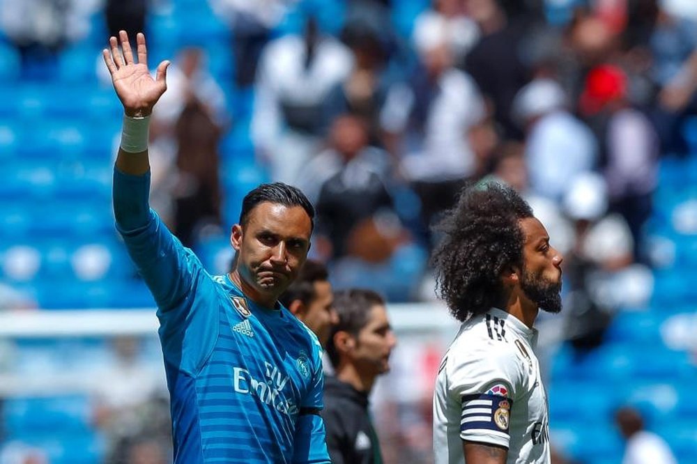 Life at Real Madrid is very different for Navas now. EFE