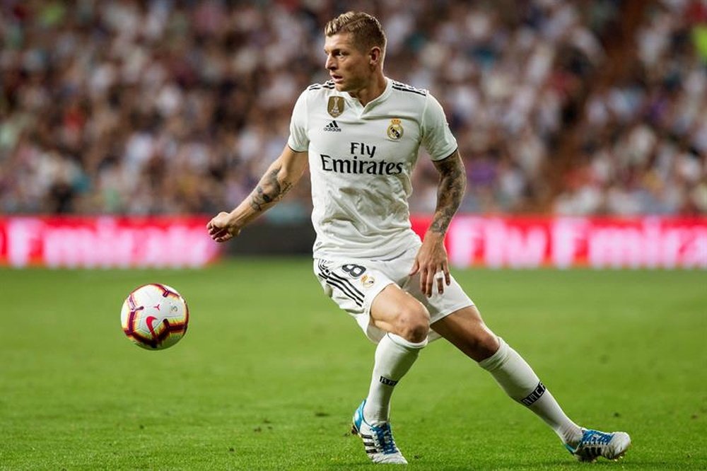Toni Kroos has suggested a date for his retirement. EFE/Archivo