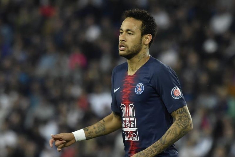 Neymar has not ruled out a move to Real Madrid. EFE/Archivo