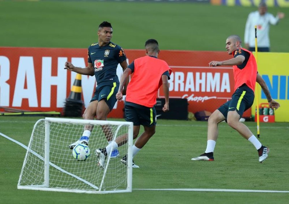 Brasil empieza su preparación ¡con sólo seis jugadores! EFE