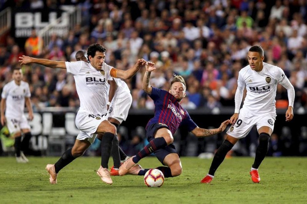 Rakitic analizó la derrota de los suyos en la final de Copa. EFE