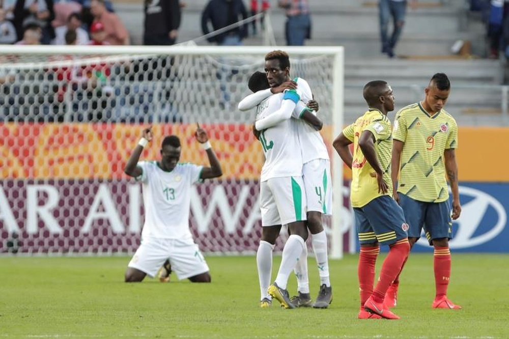 Senegal doblegó a Colombia. EFE