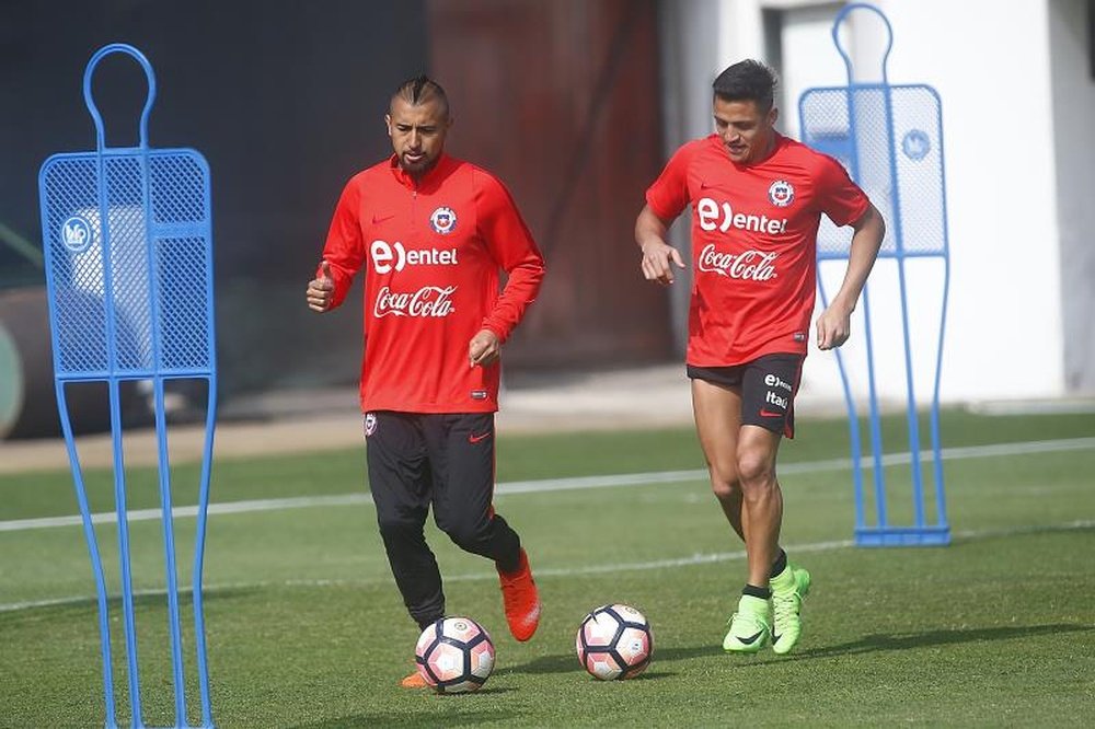 La nueva convocatoria de la Selección Chilena para estar en el Mundial. EFE