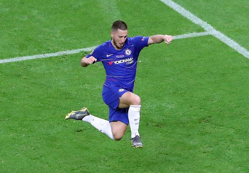 Hazard hace campeón de Europa League al Chelsea