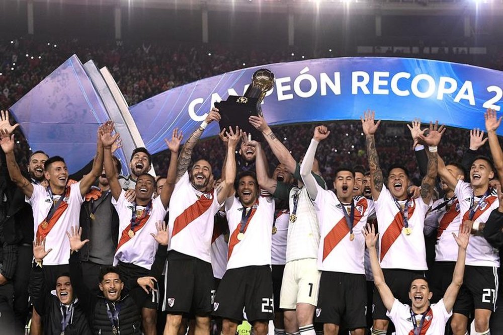 River Plate derrota Athlético e conquista a Recopa. EFE