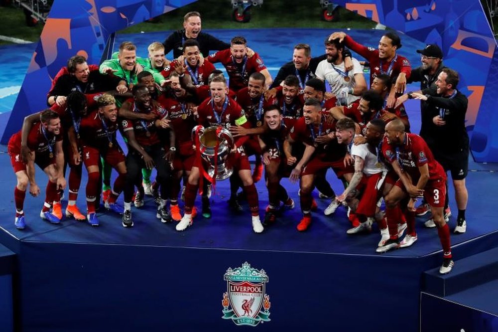 El Liverpool levanta su sexta Copa de Europa. EFE