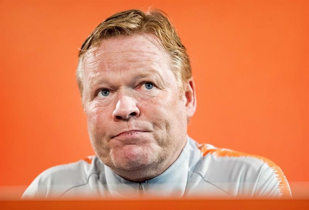 Koeman ficou irritado por ter cláusula divulgada. EFE