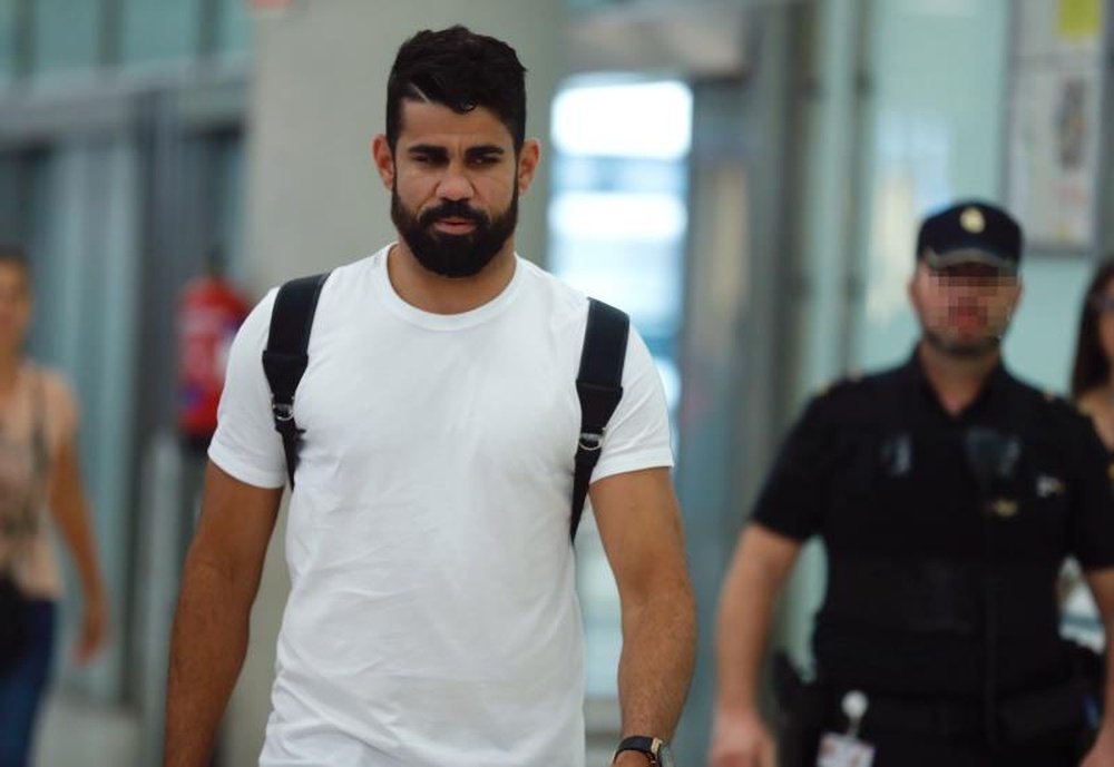 Costa will miss the Juventus game through suspension. EFE