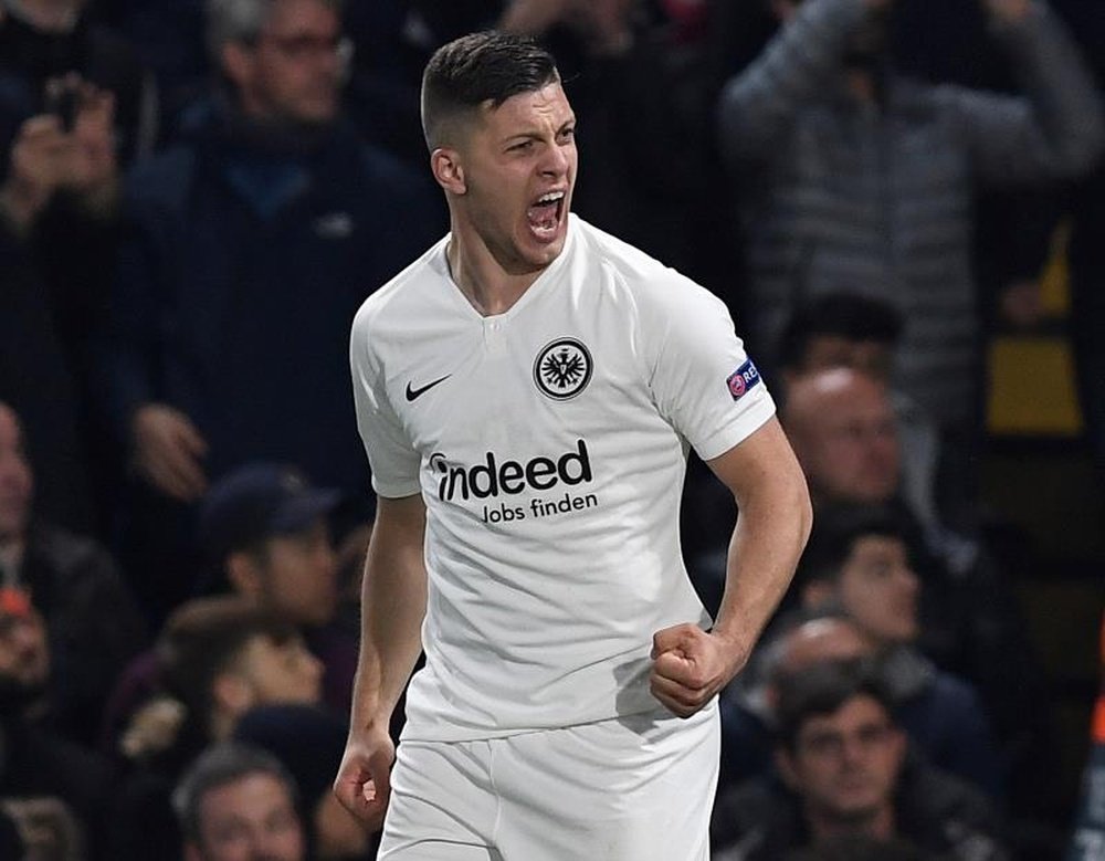 Jovic, el quinto serbio en llegar al Madrid. EFE/Archivo