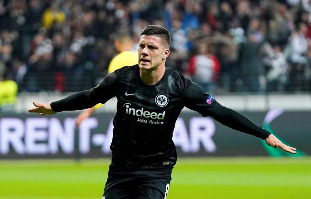 Jovic will be presented this week. EFE/Archivo