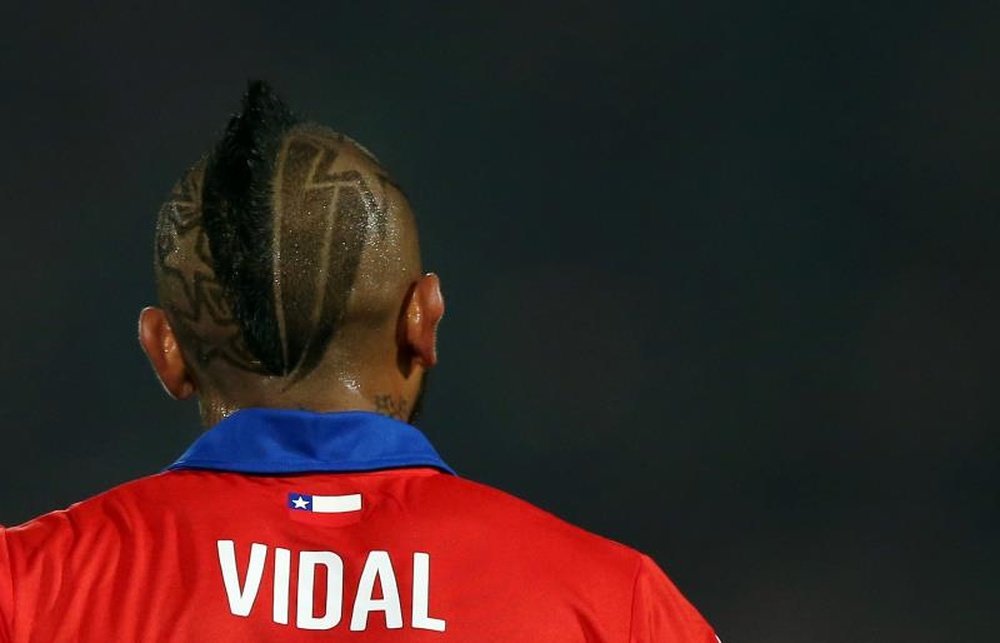 Arturo Vidal reçoit l'intérêt du footbal chinois. EFE