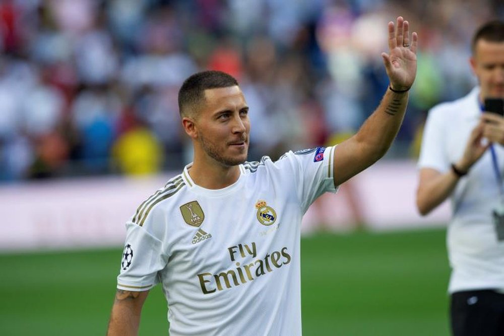 Hazard can't wait to get started at Real Madrid. EFE