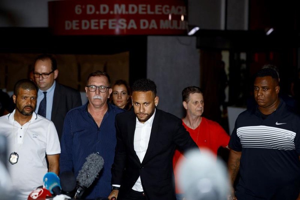 Neymar no tendrá que acudir al juicio. EFE