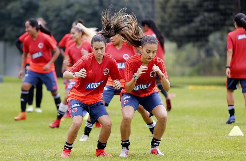 Las 18 elegidas de Colombia para los Juegos Panamericanos. EFE