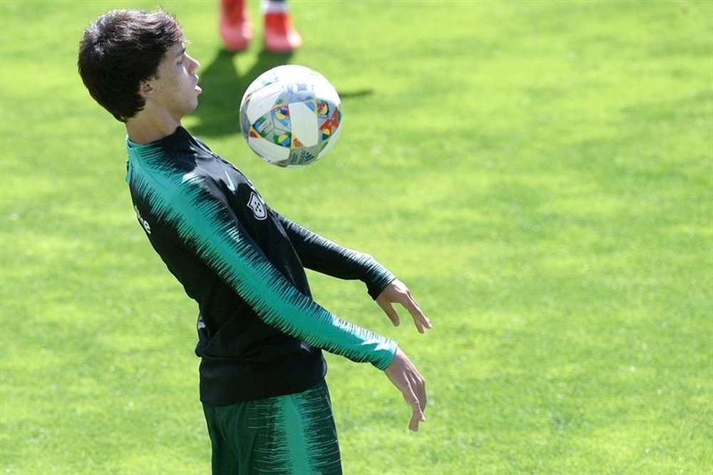 João Félix já visitou o Wanda Metropolitano. EFE