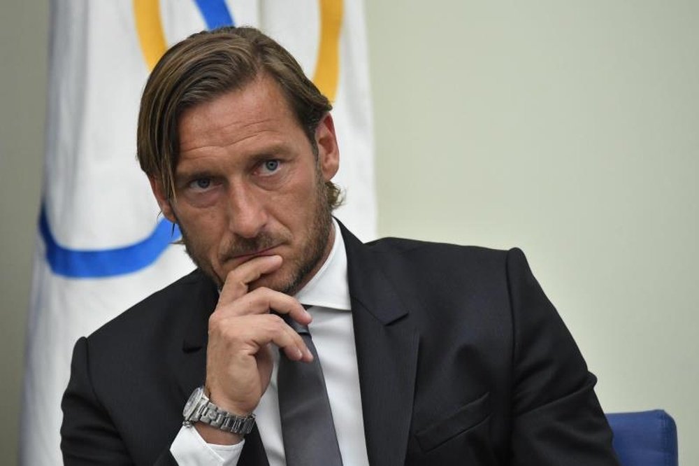 La Sampdoria quiere juntar a Di Francesco y Totti. EFE/EPA