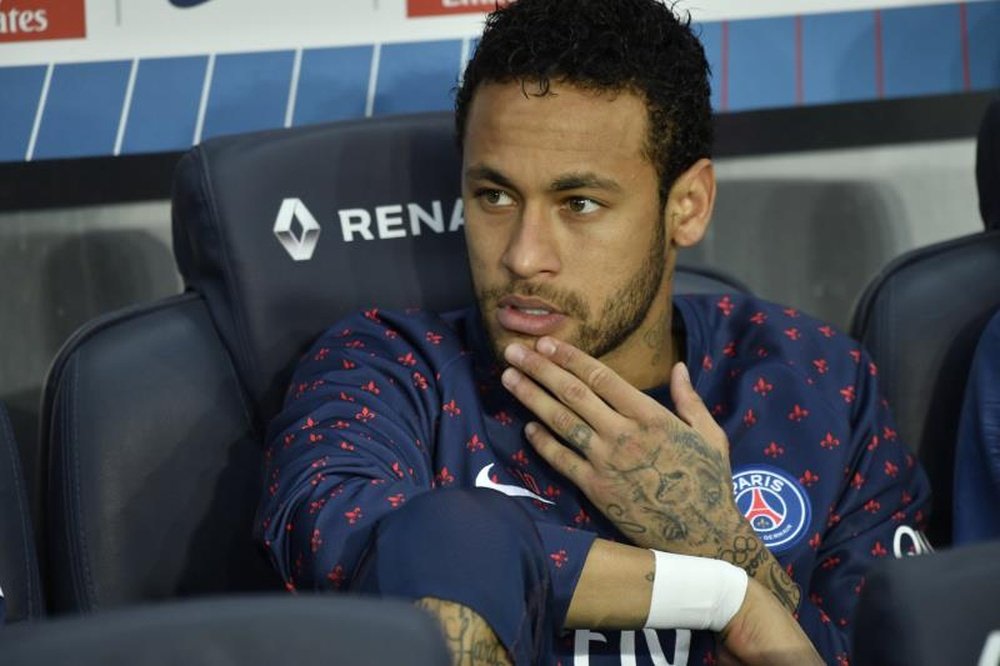 Neymar has spoken on his sadness in Paris. EFE